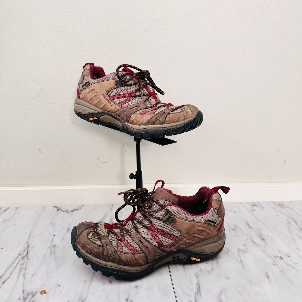 Merrell Siren Sport GTX women's waterproof hiking shoes Brown Size 7.5